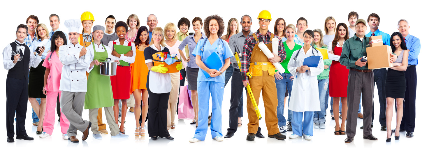 AdobeStock_75514277 - © Kurhan - stock.adobe.com, Bildname: Group of workers people